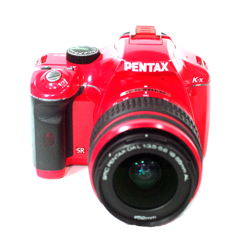 {판매완료}[중고]펜탁스 PENTAX K-x (DAL 18-55MM F3.5~5.6 AL) KIT / 레드