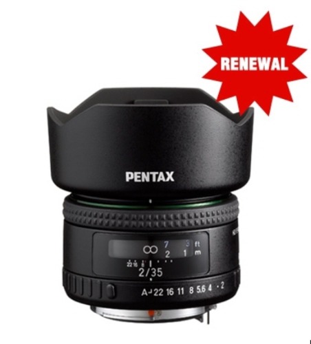 [정품]펜탁스 HD PENTAX-FA 35mm F2 / 필터 + 청소셋