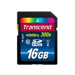 [정품] 트랜샌드 16GB SDHC 300X