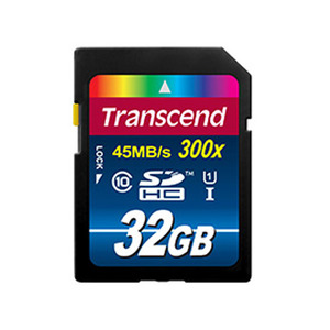 [정품] 트랜샌드 32GB SDHC 300X