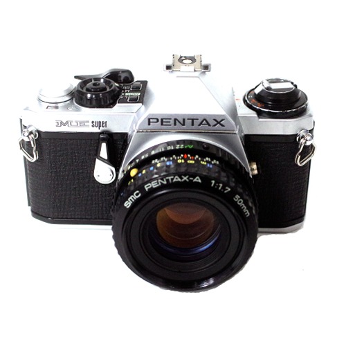 {판매완료}[중고]펜탁스 PENTAX ME super + smc PENTAX-A 50MM F1.7 / 렌즈킷