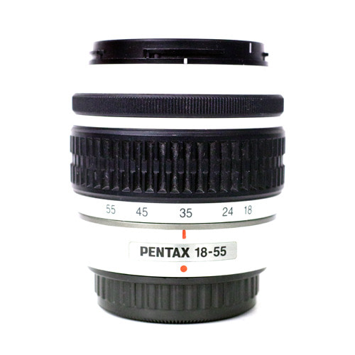 {판매완료}[중고]펜탁스 smc PENTAX-DAL 18-55MM F3.5~5.6 AL / 화이트