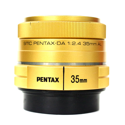 {판매완료}[중고]펜탁스 smc PENTAX-DA 35MM F2.4 AL / 골드