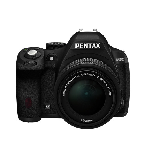 [정품] 펜탁스 PENTAX K-50 DA18-55mmF3.5-5.6 AL WR (블랙)