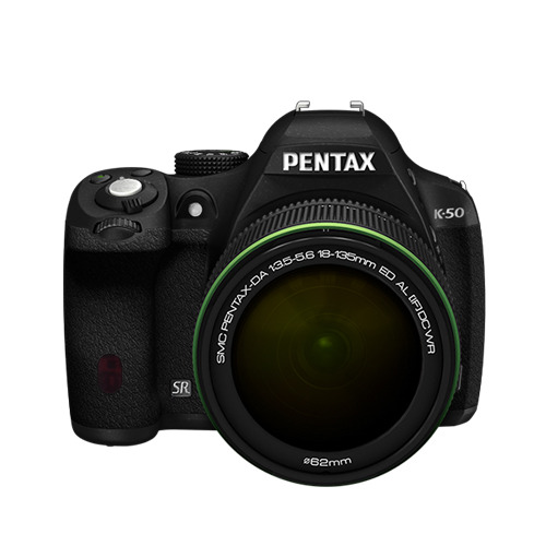 [정품] 펜탁스 PENTAX K-50 DA18-135mmF3.5-5.6 ED AL[IF] DC WR (블랙)